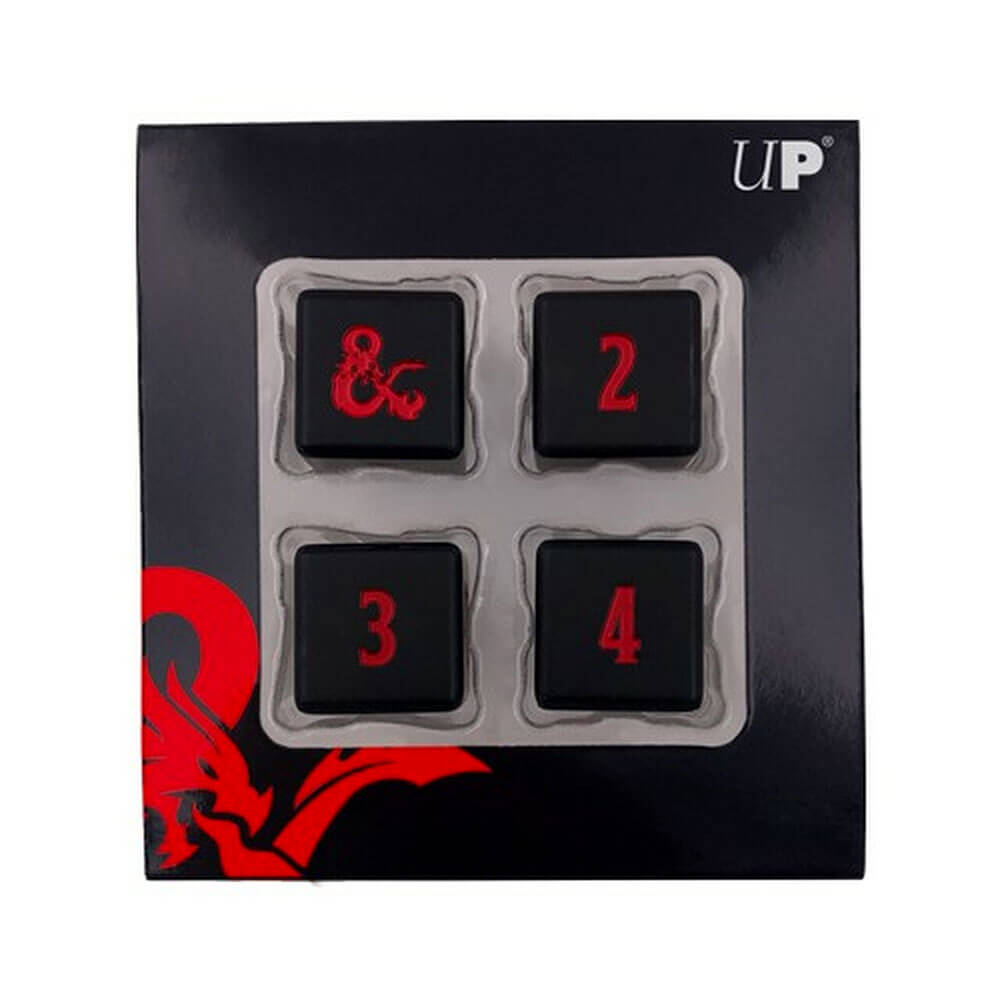 Heavy Metal D6 X4 Dice Set pour les donjons et les dragons