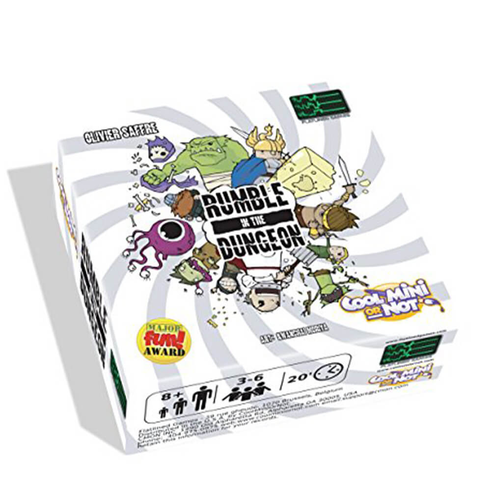 Rumble dans le jeu de conseil du donjon