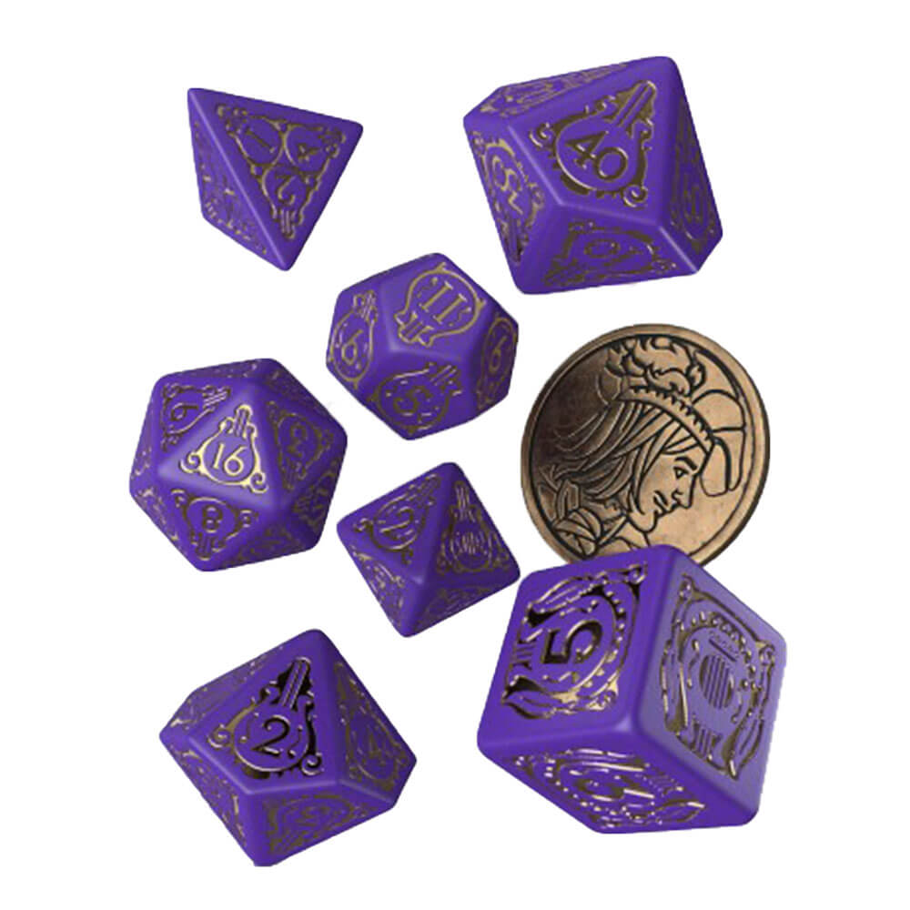 The Witcher Dice Set Dandelion Vicomte de Lettenhove