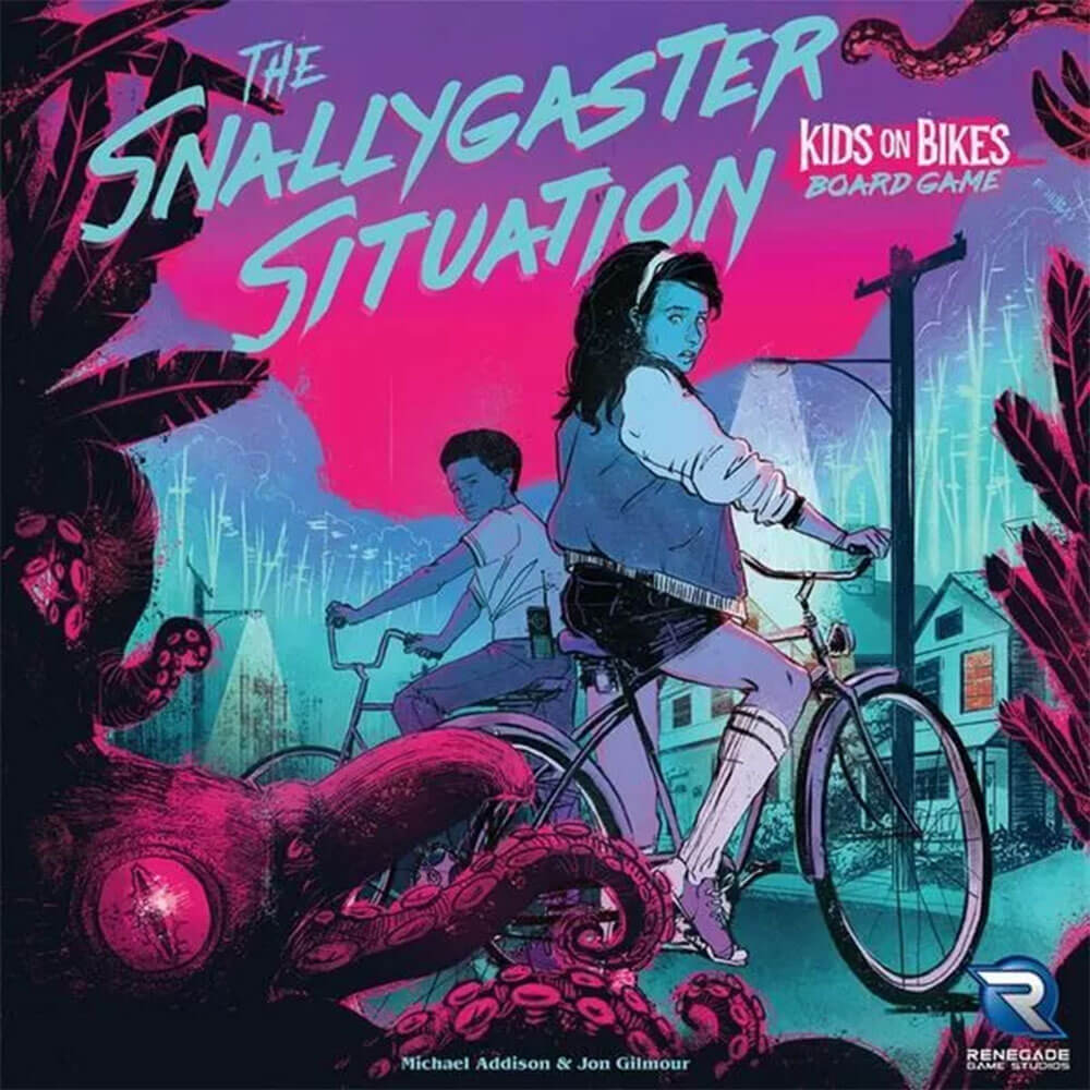 La situation de Snallygaster Kids on Bikes Board Game