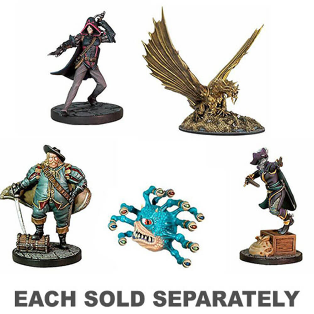 D&D collectionneurs miniatures dragon braquage