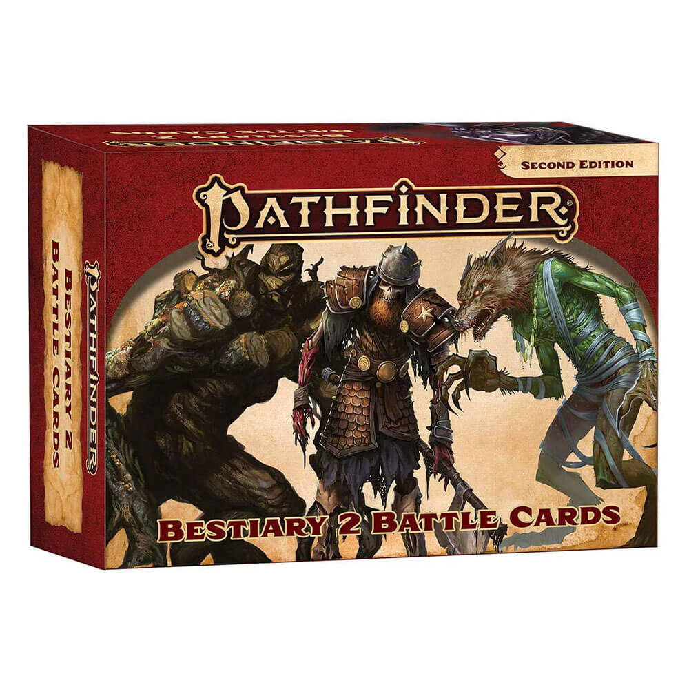 Pathfinder Second Edition Bidiary 2 Cartes de bataille RPG Game