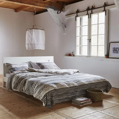 Housse de Couette Esprit Luna Beige Flanelle de Coton