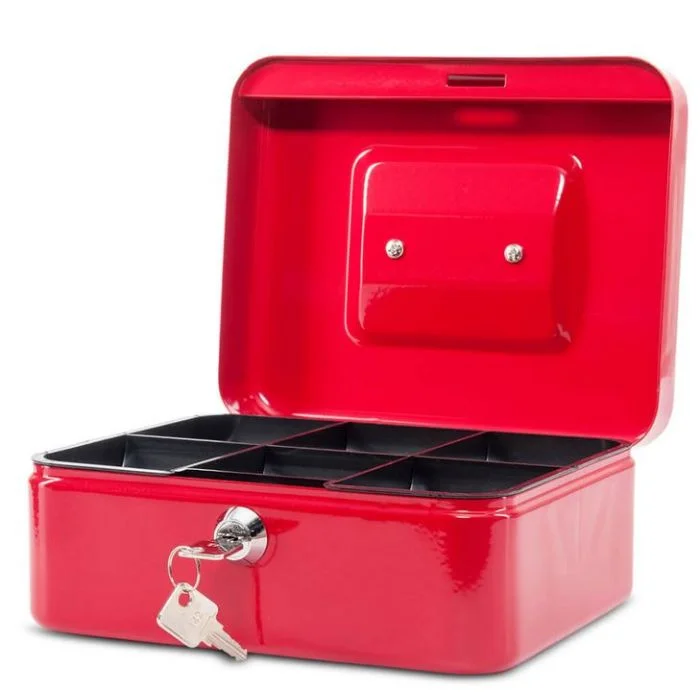 Caissette à Monnaie - Rouge - 200 x 170 x 90 mm MAUL