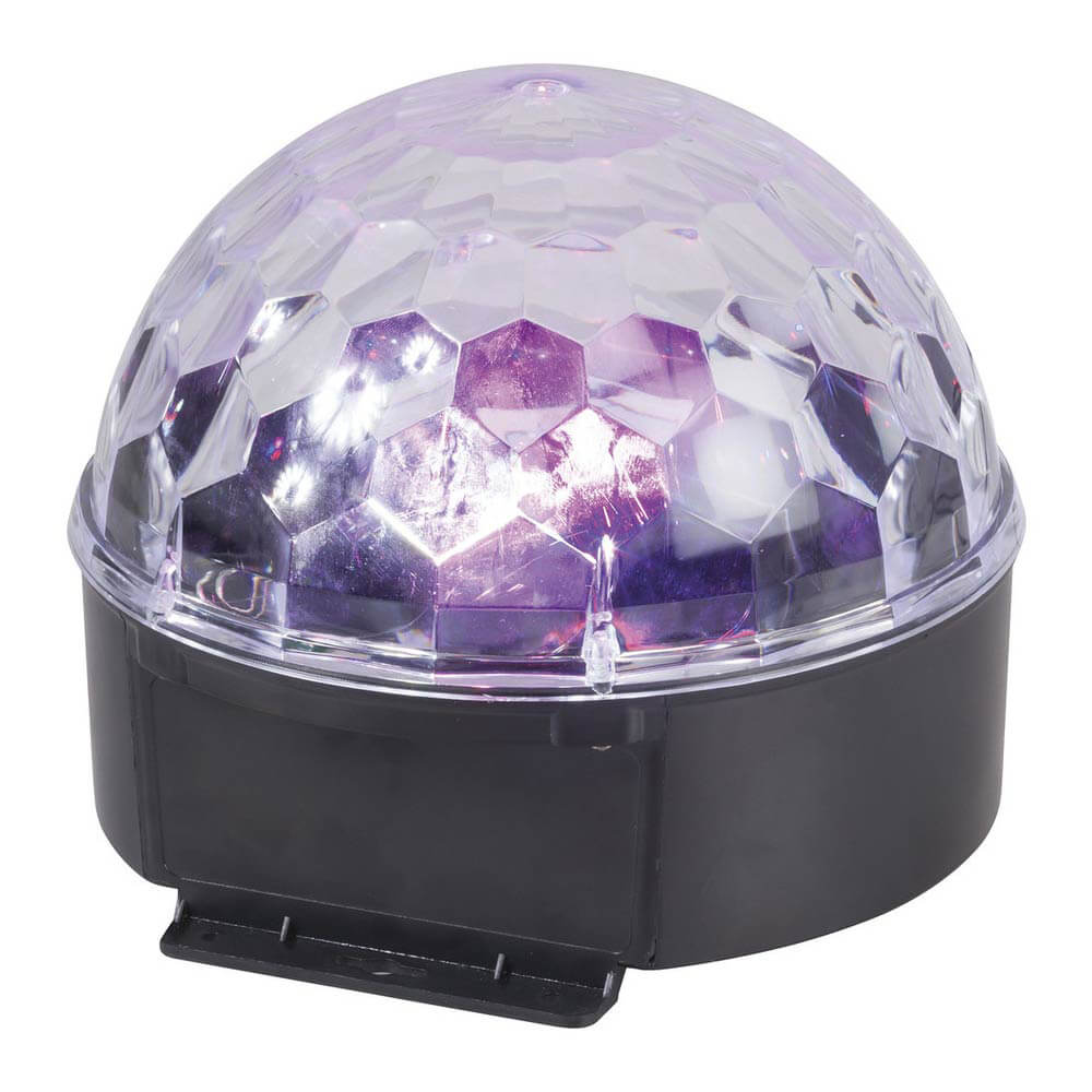 Boule disco à LED multicolores