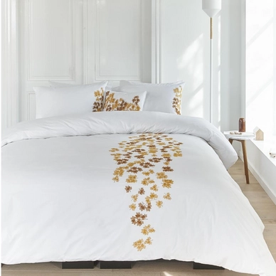 Parure de Lit Margaret Muir Mentha Blanc Percale