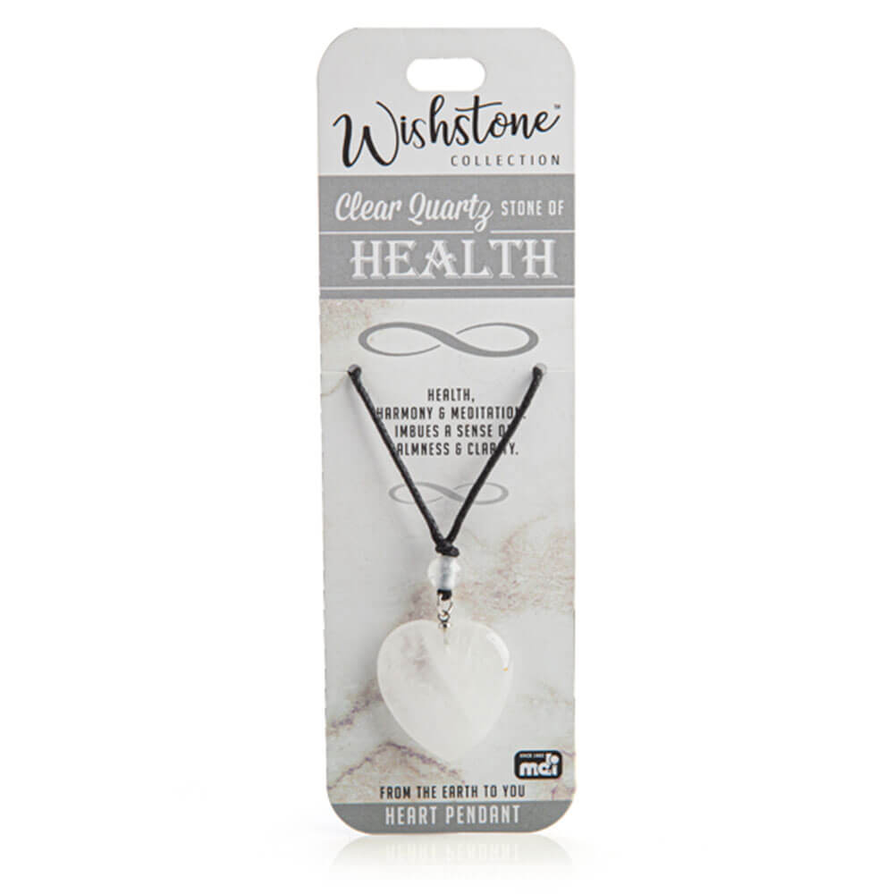 Collection de Wishstone Pendant à quartz clair