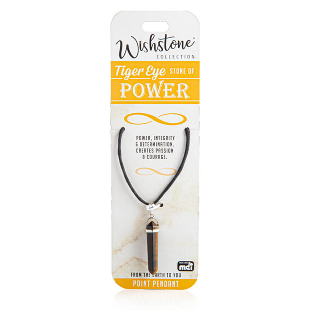 Collection de Wishstone Tiger Eye Point Pendant