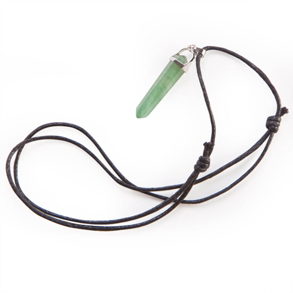 Collection de Wishstone Aventurine Point Pendant
