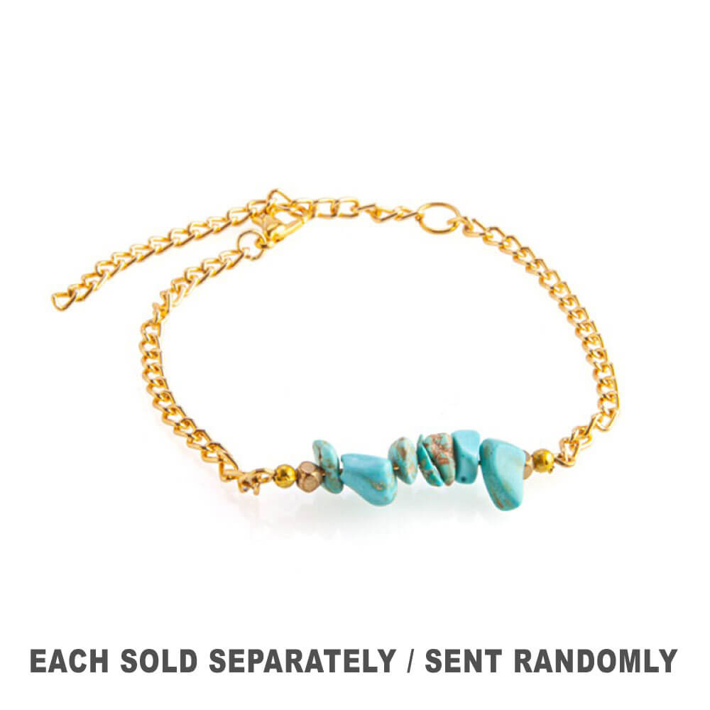 Bracelet de pierre précieuse inspirée