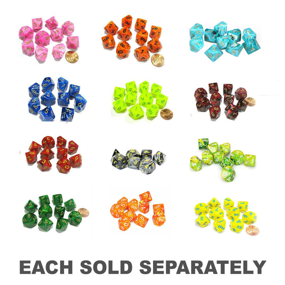 Set Vortex à 10 die Polyédrique de Chessex D10