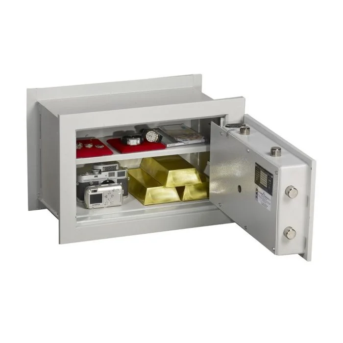 Coffre-fort à emmurer - Serrure à clé - 20 L HARTMANN Mural 20