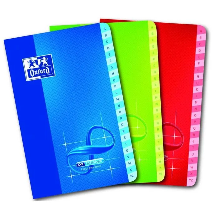 Répertoire Alphabétique quadrillé - 11 x 17 cm OXFORD Infinium