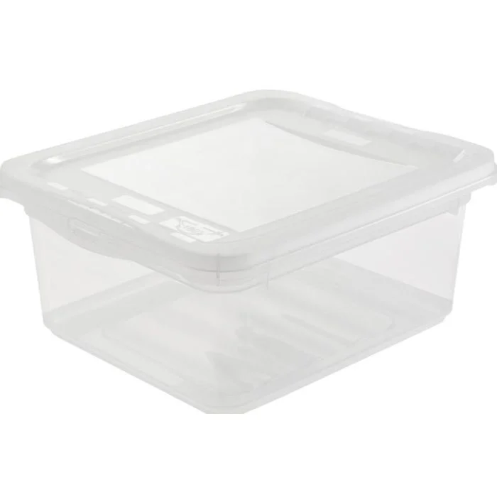 Boite de rangement à couvercle - 1,7 litres - Transparente KEEEPER Bea
