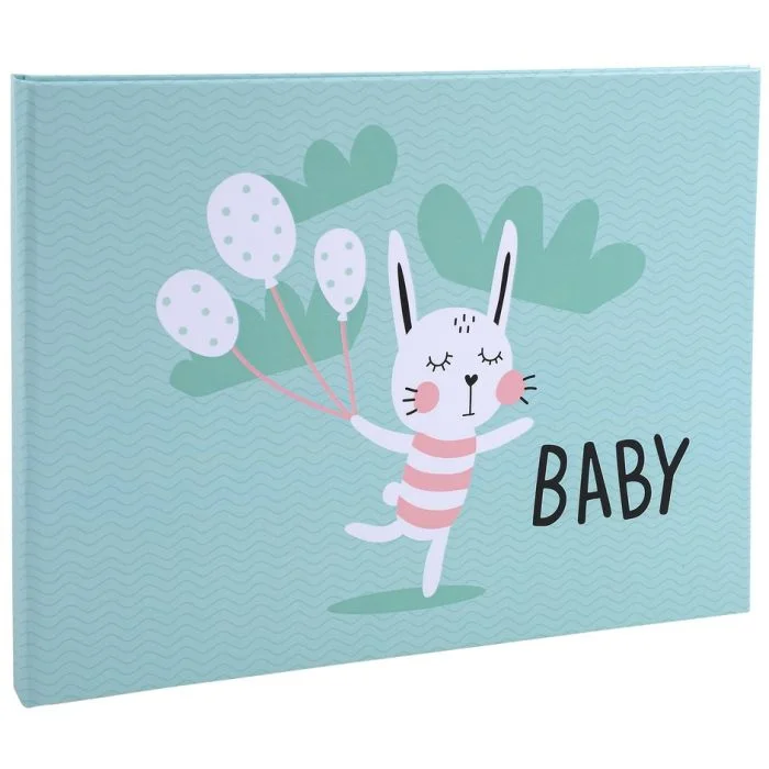 Album Photos Livre - 285 x 220 mm - 60 Photos - Vert EXACOMPTA Baby