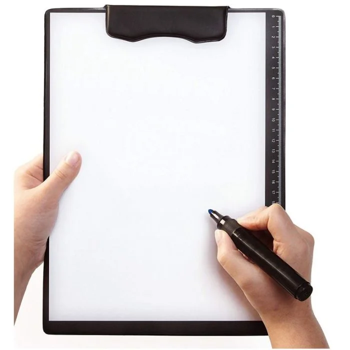 Porte Bloc magnétique - 225 x 318 mm - Noir MAGNETOPLAN