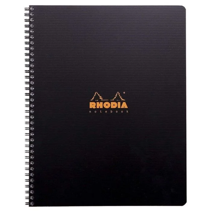 Cahier à spirale - 160 pages quadrillées - 225 x 297 mm RHODIA NoteBook