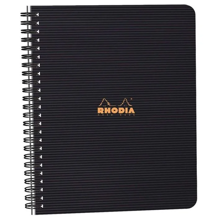 Cahier à spirale - 160 pages quadrillées - 160 x 210 mm RHODIA Note Book