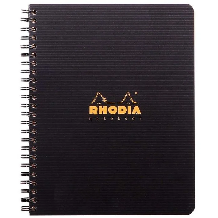 Cahier à spirale - 160 pages lignées - 160 x 210 mm RHODIA Note Book