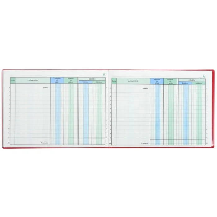 Cahier de Position de compte - 110 x 150 mm EXACOMPTA 13501E