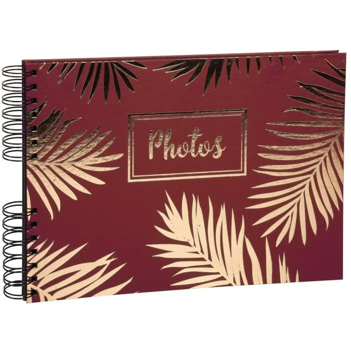 Album Photos à spirales - 320 x 220 mm - Rouge EXACOMPTA Palma