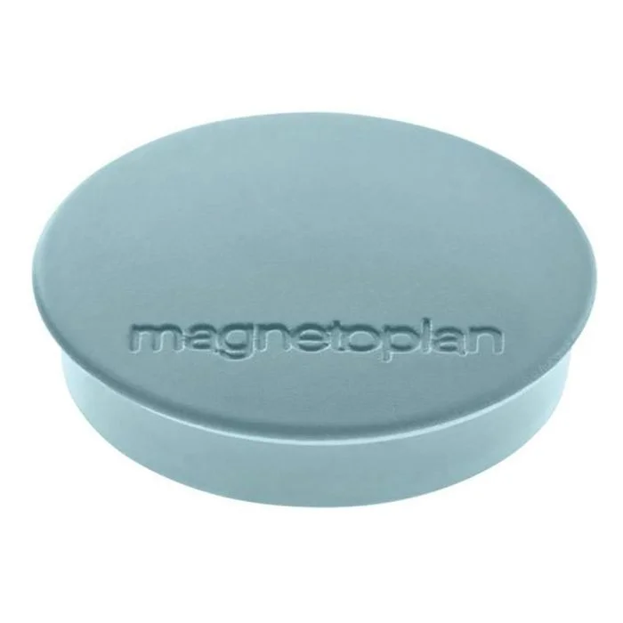 Lot de 10 Aimants ronds Discofix - 30 mm - Bleu MAGNETOPLAN