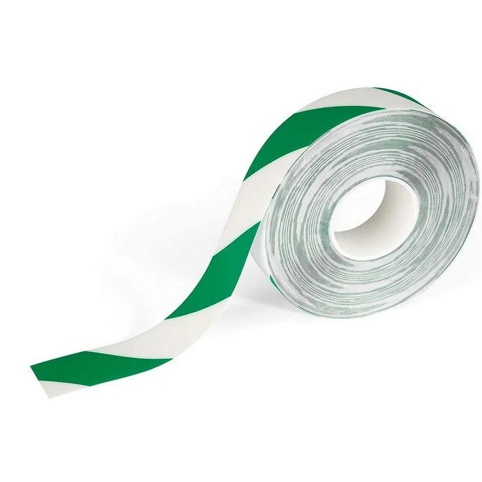 Ruban adhésif de Signalisation - Vert/Blanc DURABLE
