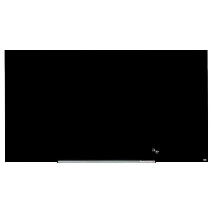 Tableau magnétique en verre - Noir - 1900 x 1000 mm NOBO 85"