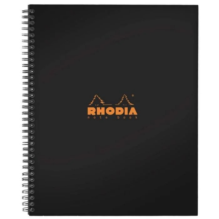 Cahier à spirale - 160 pages lignées - 225 x 297 mm A4+ RHODIA Note Book