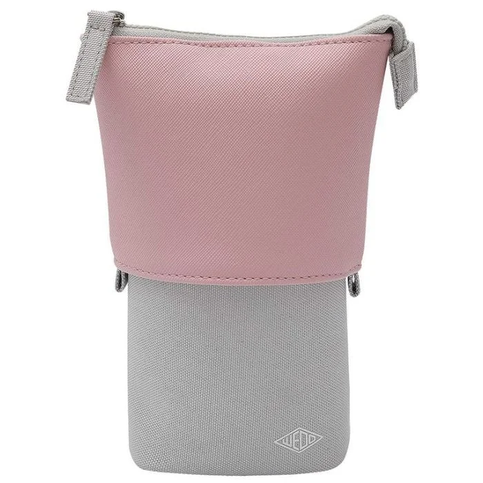 Trousse pour stylos modulable Simili-cuir - Rose WEDO