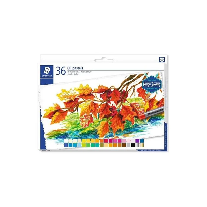 Craies pastelles à l'huile - Design Journey STAEDTLER Lot de 36