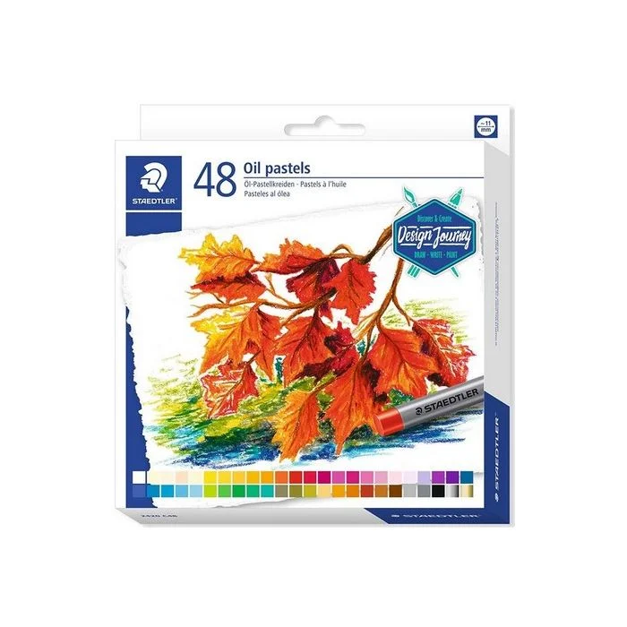 Craies pastelles à l'huile - Design Journey STAEDTLER Lot de 48