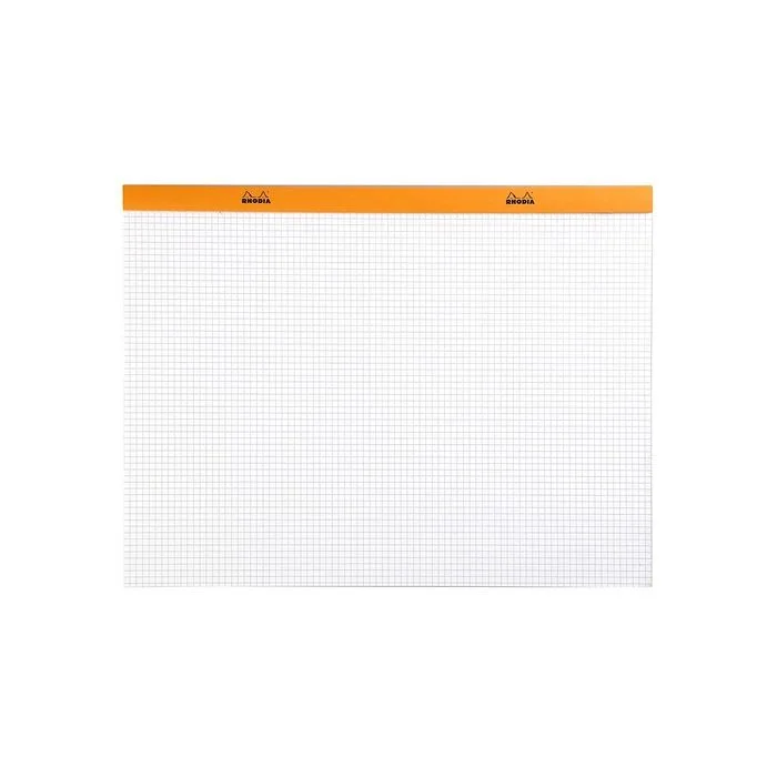 Bloc-Notes quadrillé - 318 x 420 mm A3+ RHODIA N°38 Couverture orange