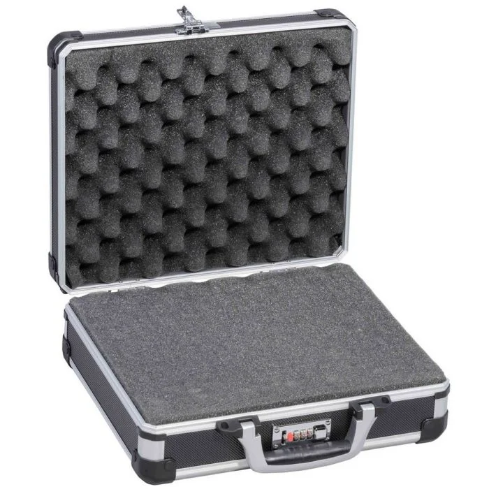 Valise en aluminium avec Mousse - Noir ALLIT AluPlus Protect C 36