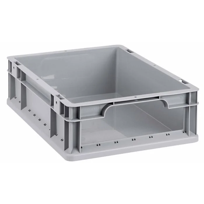 Bac de rangement - 400 x 300 x 120 mm - Ouverture frontale ALLIT ProfiPlus EuroStore