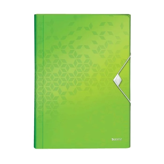 Trieur Chemise A4 - 6 compartiments - Vert LEITZ Wow