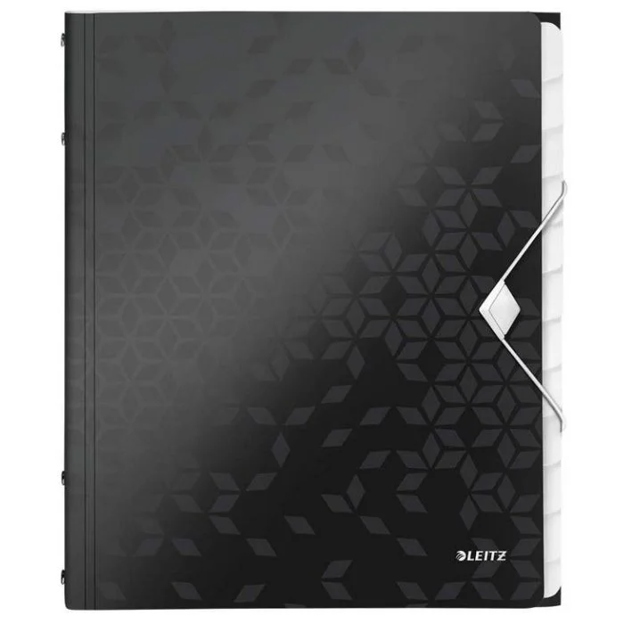 Trieur Papier A4 - 12 compartiments - Noir LEITZ Wow