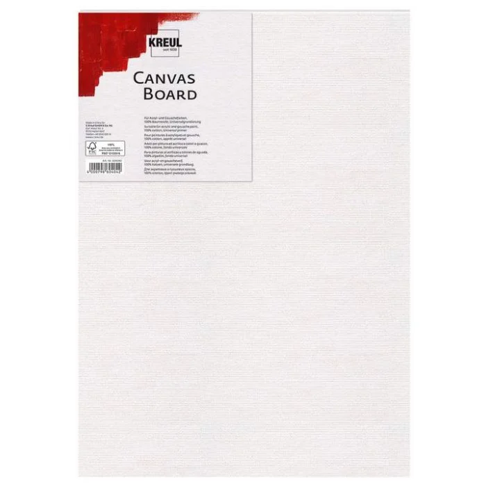 Toile Carton à Peindre - 240 x 300 mm KREUL