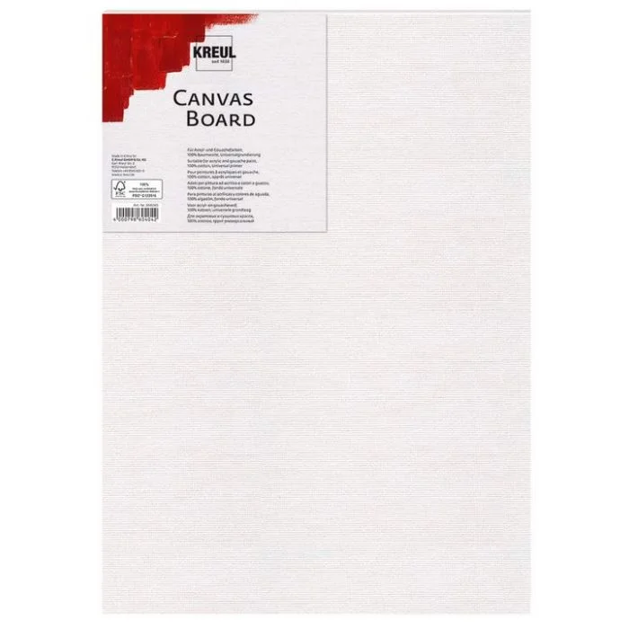 Toile Carton à Peindre - 300 x 400 mm KREUL