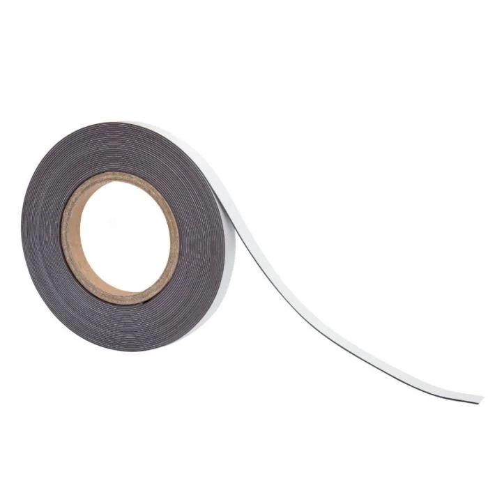 Bande magnétique - 25 mm x 10 m - Noir MAUL