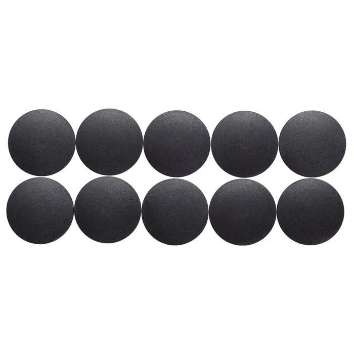 Lot de 10 Aimants ronds - 32 mm - Noir MAUL