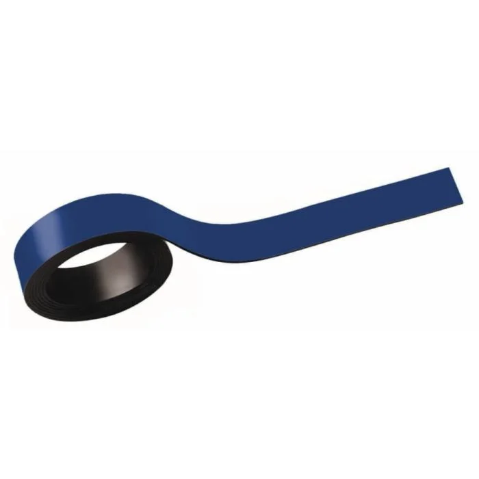 Bande magnétique - 15 mm x 1 m - Bleu MAUL Lot de 2