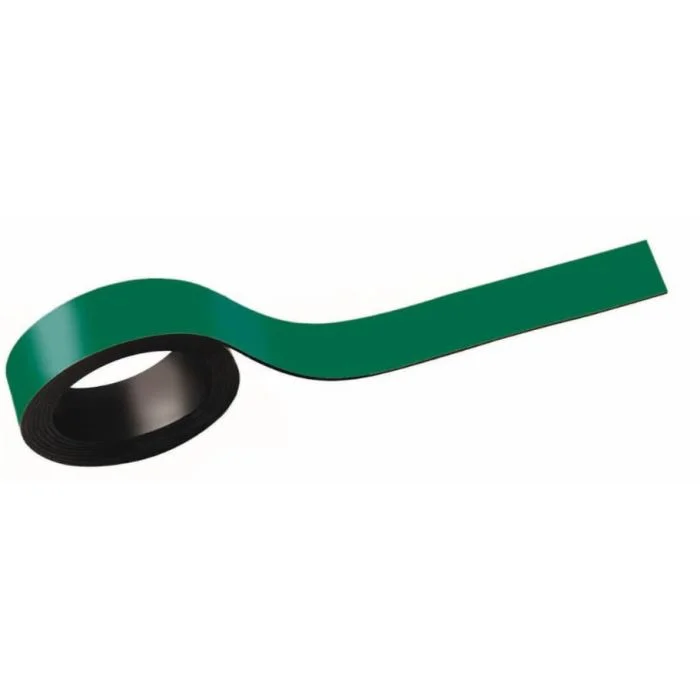 Bande magnétique - 15 mm x 1 m - Vert MAUL Lot de 2