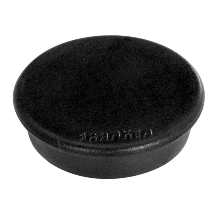 Lot de 10 Aimants ronds - 32 mm - Noir FRANKEN