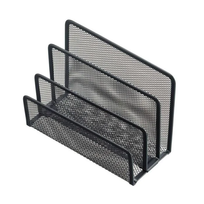 Trieur à courrier - 3 compartiments - Noir HELIT Mesh