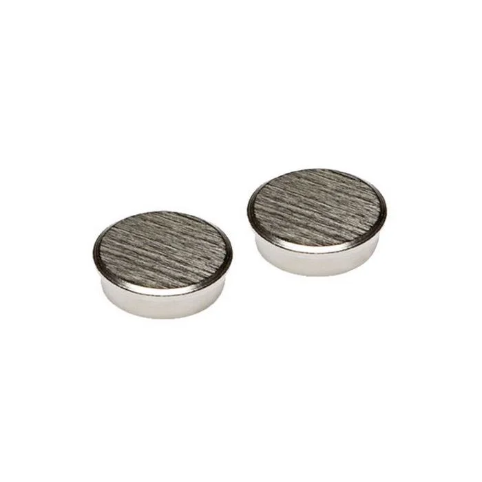 Aimants ronds - 25 mm - Chrome FRANKEN Lot de 2