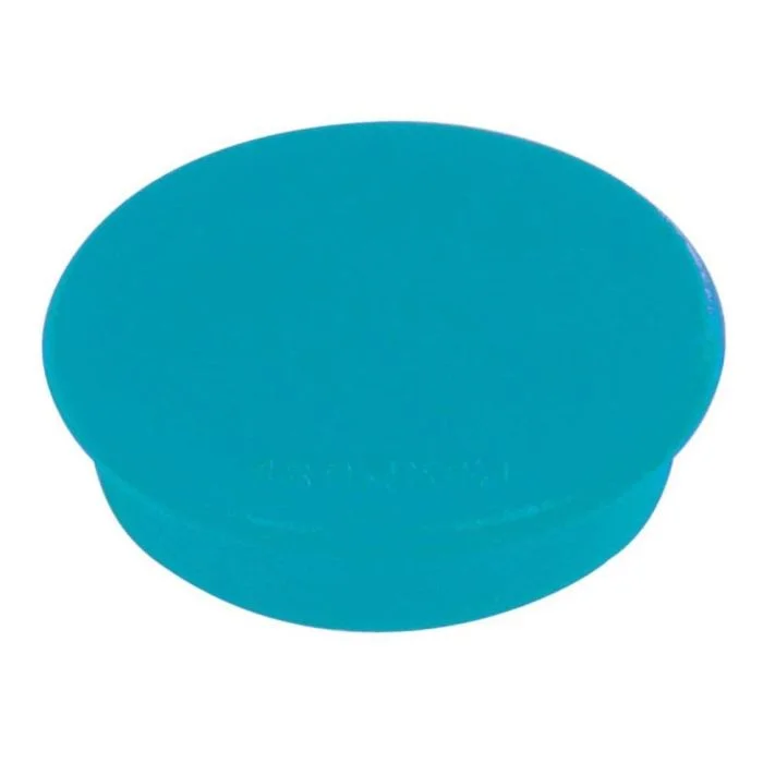 Lot de 10 Aimants ronds - 32 mm - Bleu clair FRANKEN