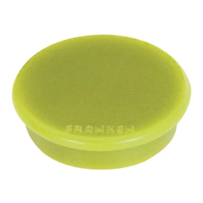 Lot de 10 Aimants ronds - 32 mm - Vert clair FRANKEN