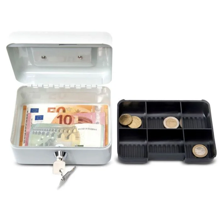 Petite Caissette à monnaie - Blanc - 152 x 125 x 81 mm MAUL