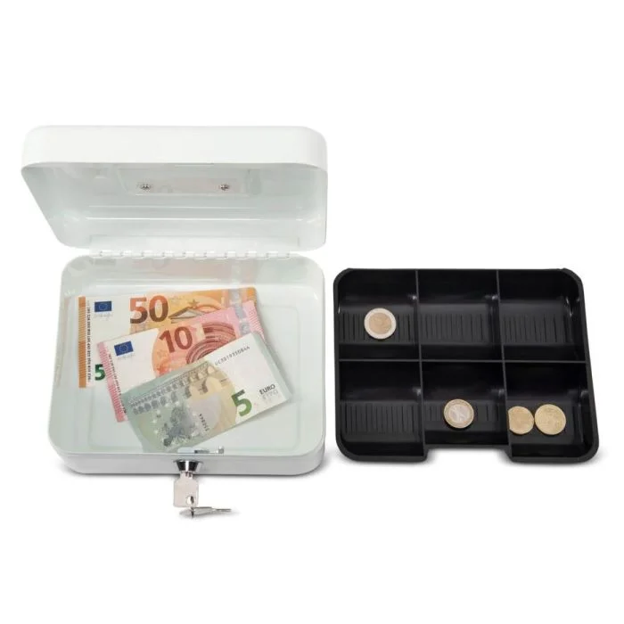 Caissette à Monnaie - Blanc - 200 x 170 x 90 mm MAUL